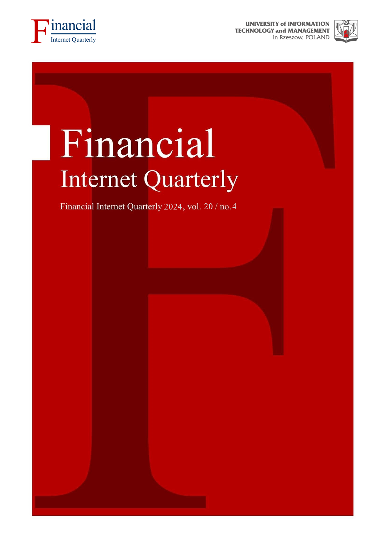Cover Financial Internet Quarterly